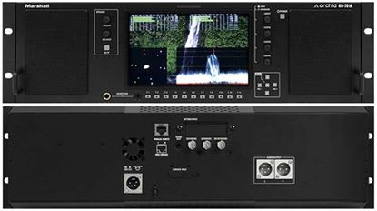 Obrázek OR-701A Single 7' Full Featured 3RU Rack Mount Monitor with Audio Speakers and Balanced +4dBu line outputs